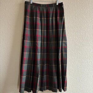 Pendleton 100% Virgin Wool Pleated Skirt – Size 12